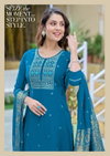 Mahiye By Pirohi Viscose Silk Banarasi Dupatta Readymade Suits